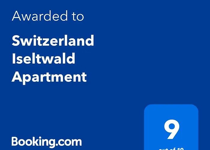 Switzerland Iseltwald Apartment